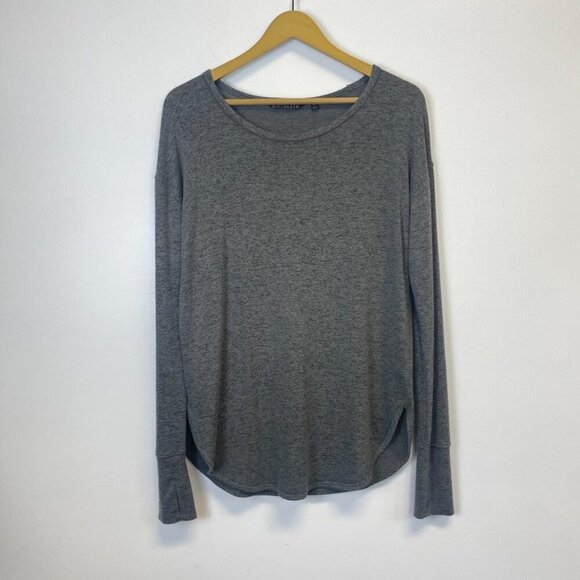 Athleta Tops - Athleta Gray Long Sleeve Top